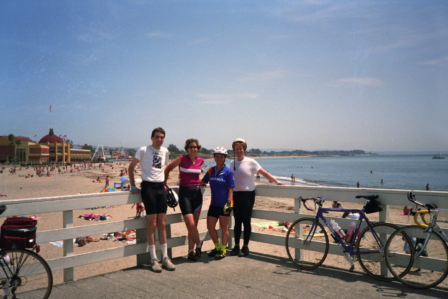 At the Santa Cruz Municipal Pier.
