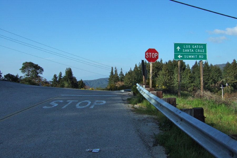 Mtn. Charlie Rd. and Summit Rd.