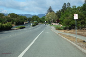 Sand Hill Rd. at Saga Lane.