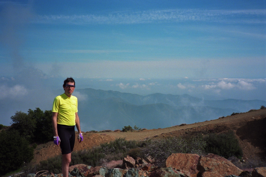 View Southwest from Santiago Peak.