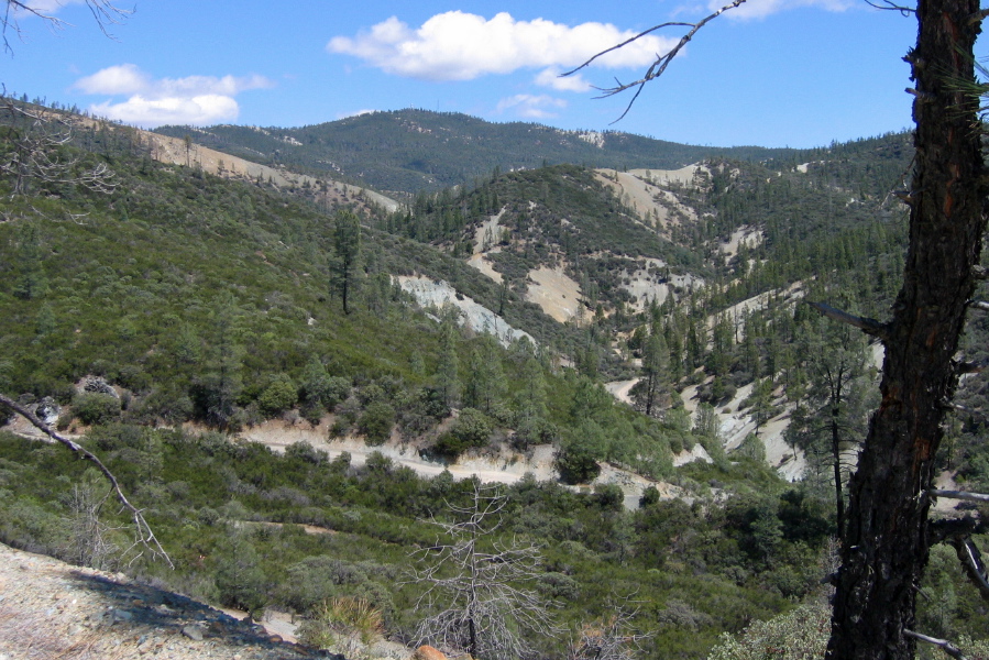 San Benito Mountain (5241ft) from Clear Creek Rd. (3560ft)