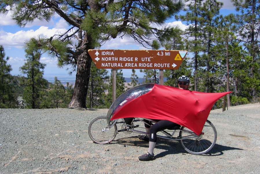 Ron at Clear Creek Summit (4441ft)
