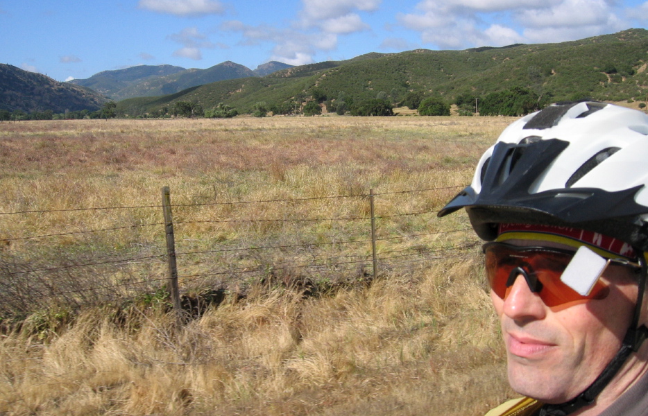 Crossing Bear Valley; looking toward Pinnacles. (1185ft)