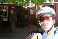 Stopping for a snack at the Loma Mar Store (188ft)