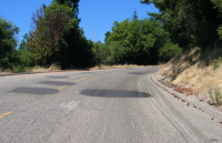 Climbing Portola State Park Rd. (1140ft)
