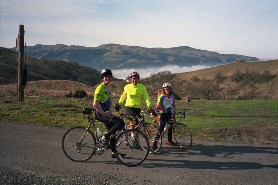 At the top of Welch Creek Rd.