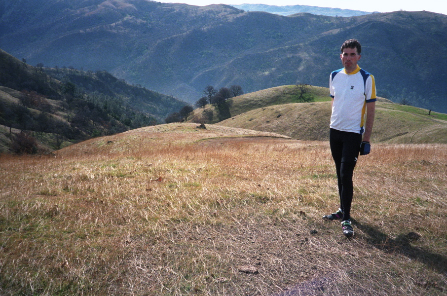 View down into Alameda Creek from Apperson Ridge.