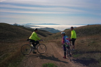 Pressing on up Apperson Ridge.