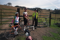 Stella, Bill H., and Eric at the first 