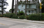 An old victorian on West Cliff Drive, Santa Cruz (35ft)