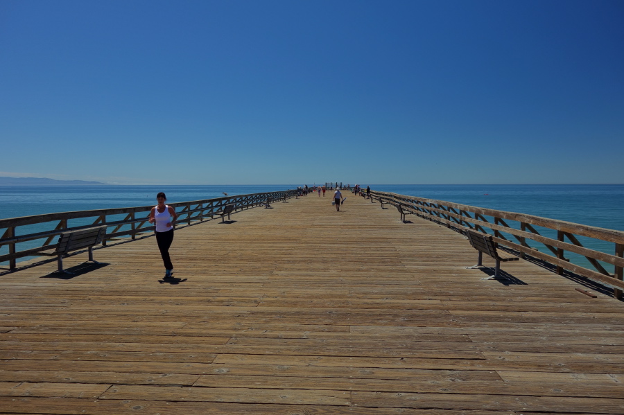 Pier to the Cement Ship