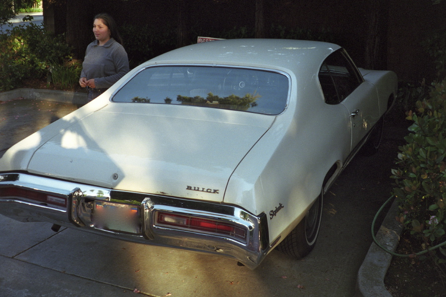 Buick with new owner.
