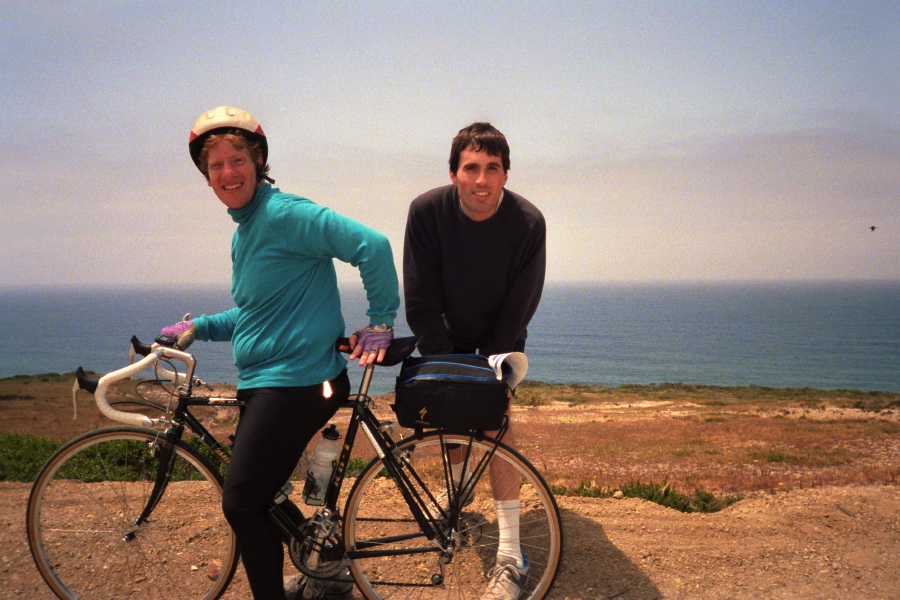 Stopping for a photo as the fog broke.