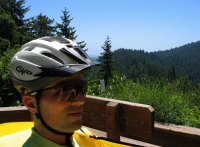 Bill at the Santa Cruz Overlook, Pipeline Rd. (600ft)