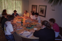 Everyone around the table.