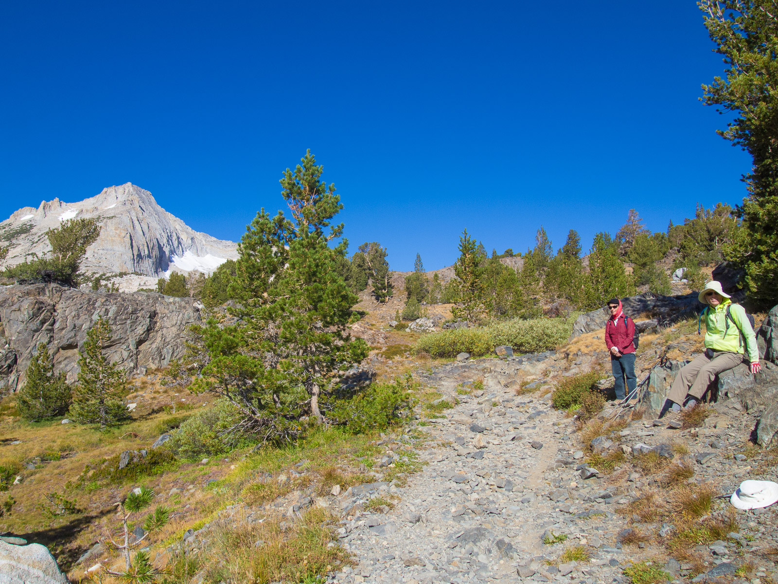 North Peak is at the left.  <br />Photo courtesy of Frank Paysen.