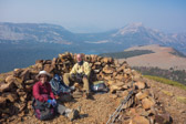 Mammoth Mountain and Mammoth pass are in the background.