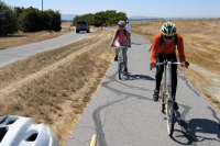 Zach tries to tuck in.