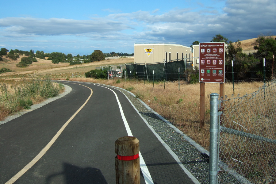 Matadero Creek Multi-Use Trail at Deer Creek Rd.