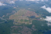 Land cleared for cultivation in Malaysia
