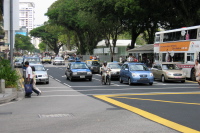 Traffic on Stamford Rd.