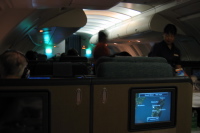 Flying over Taiwan on the flight to Hong Kong