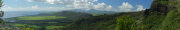 View south from the bench on Sleeping Giant (Mt. Nounou)