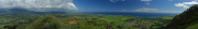 View north from the chin of Sleeping Giant (Mt. Nounou) (1241ft)