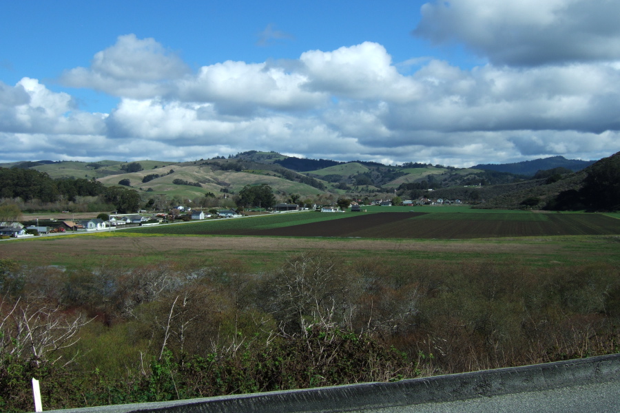 Pescadero from Bean Hollow Rd.