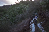 Crossing into the snow zone.