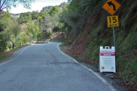 Starting up Soda Springs Rd.