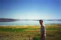 Bill at Mono Lake
