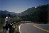 View of Tower Peak in the distance, and Leavitt Meadow just below.