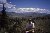 View back toward the USMC Mountain Warfare Training Center.