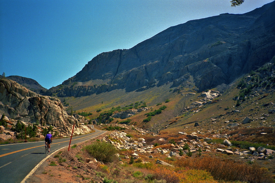 Jude climbs up toward the 