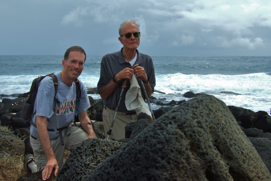 Bill and David at South Point