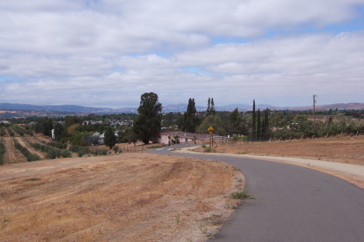 East end of bike path at Marina Ave.