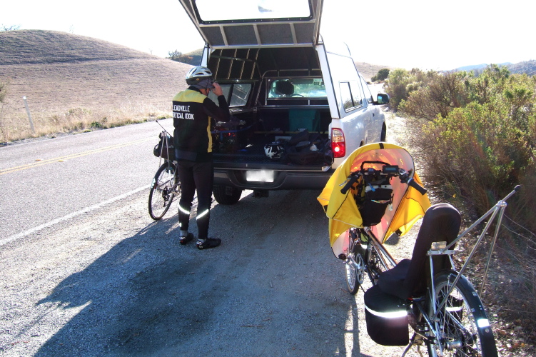 Getting ready to start.