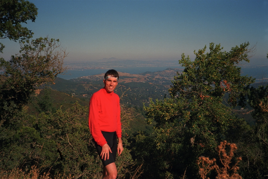 Bill at view point near West Point Inn.