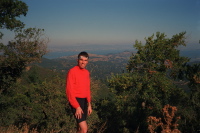 Bill at view point near West Point Inn.