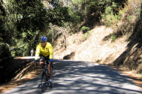 Frank Slattery descends Star Hill Rd. (2040ft)