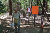 David at Lower Table Mountain Trail and Charcoal Road