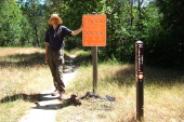 Bill at Upper Table Mountain Trail and Charcoal Road