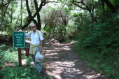 Leaving the City of Palo Alto on the Canyon Trail