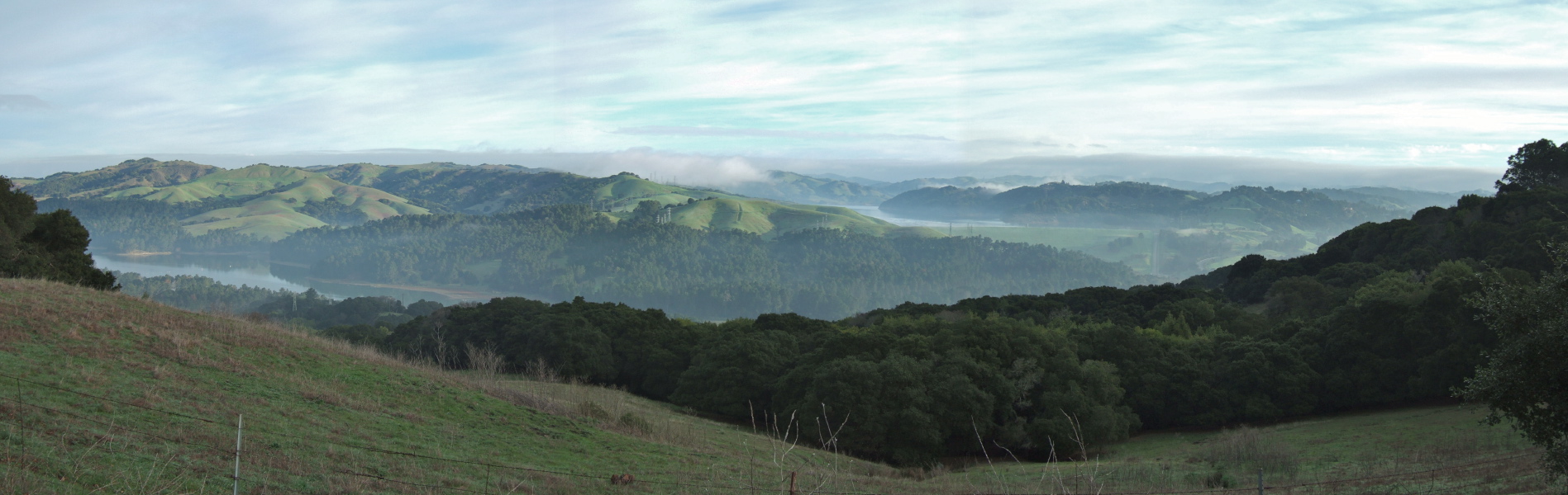 Morning Mist on the Reservoirs.