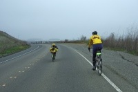 Descending Lake Herman Rd. to Benicia.