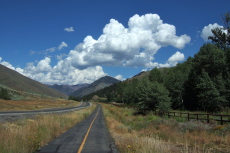 Bike Path alongside Sun Valley Rd.
