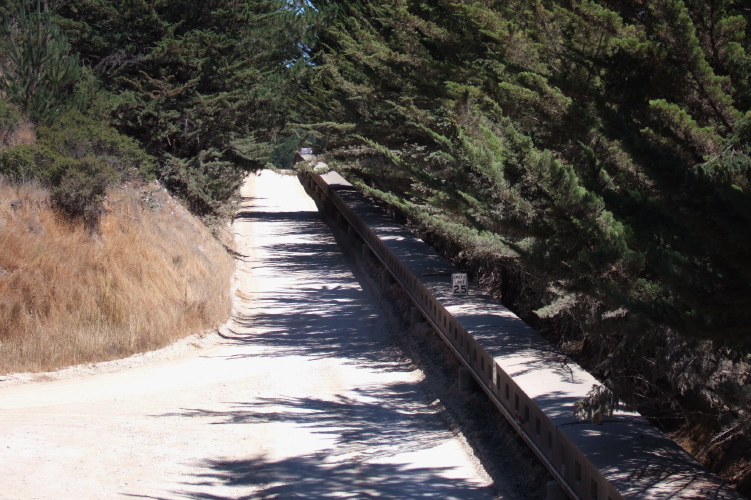 The conveyor goes down to the cement plant at Davenport.