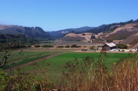 View north into Swanton.