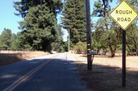 Western end of Smith Grade Rd. at Bonny Doon Rd.